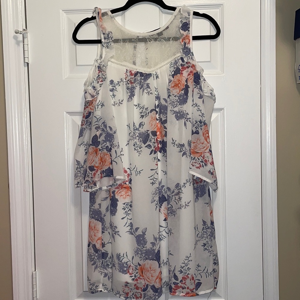 Heart Soul cold shoulder dress